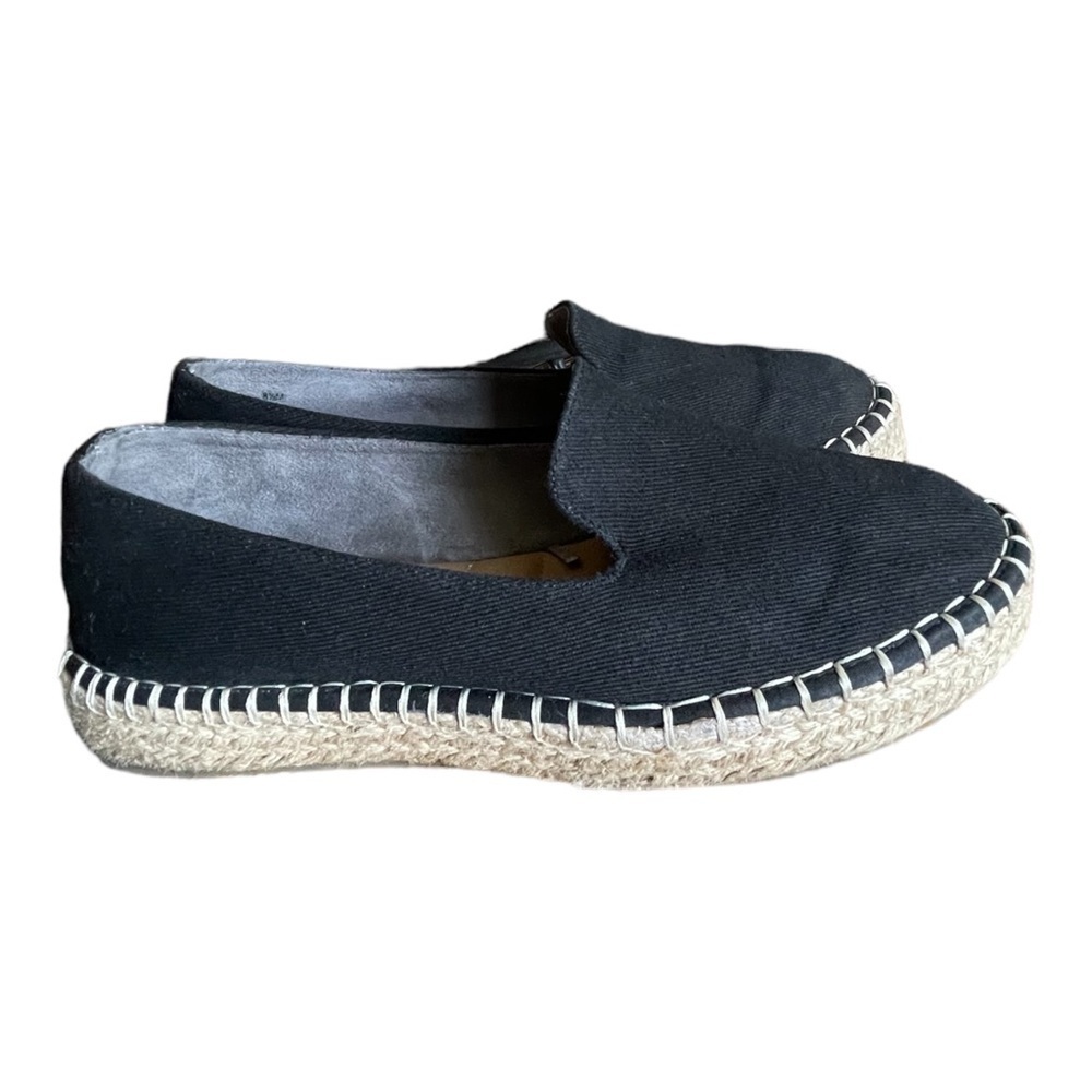 Joie Women’s Cara Black Espadrille Slip On Memory Foam Shoes 8.5